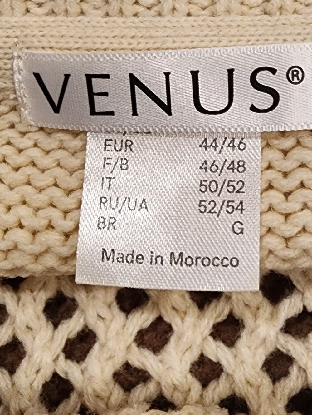 VENUS Cream Cable-Knit Mini Sweater Dress - Picture 2 of 10